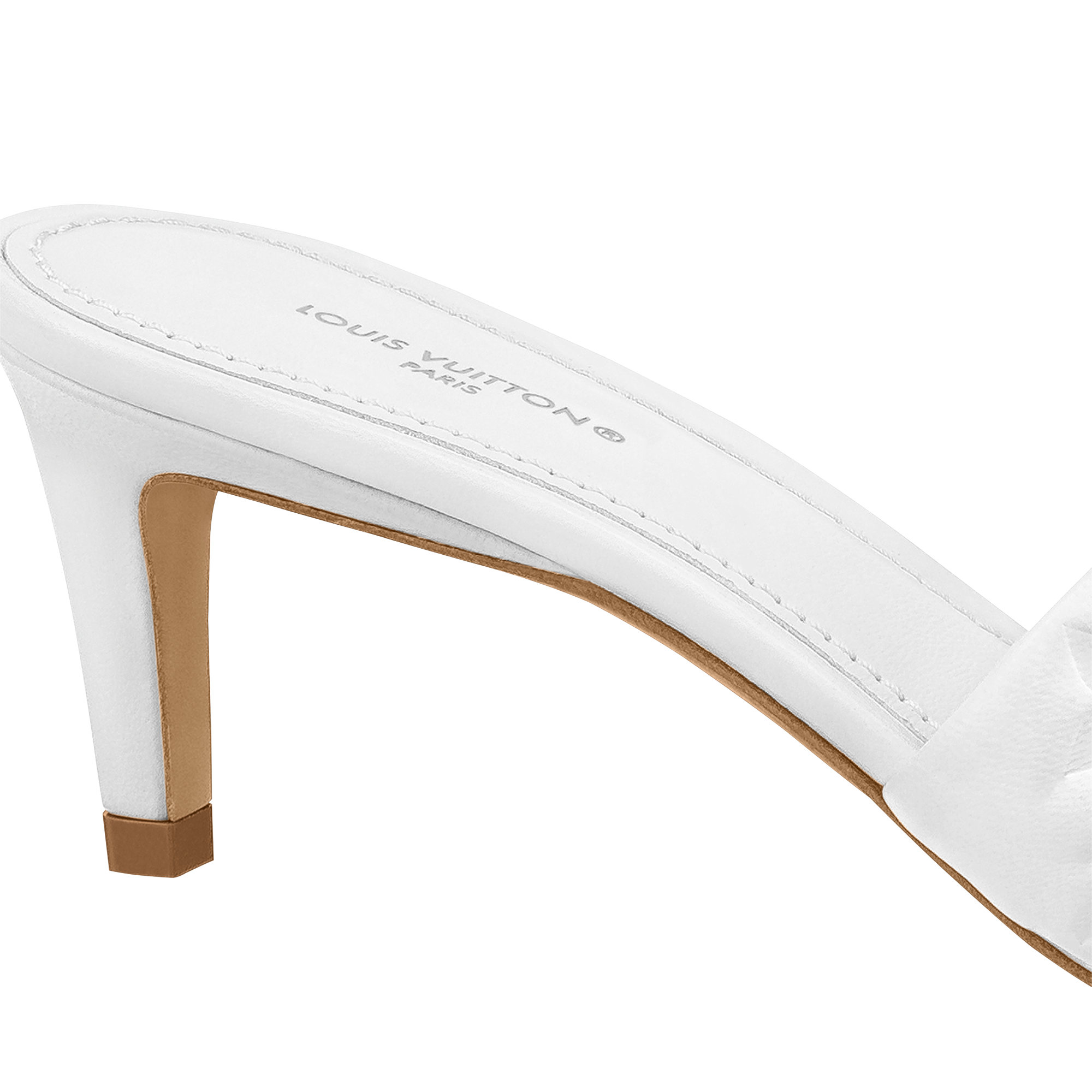 Revival Mules Luxury White LOUIS VUITTON